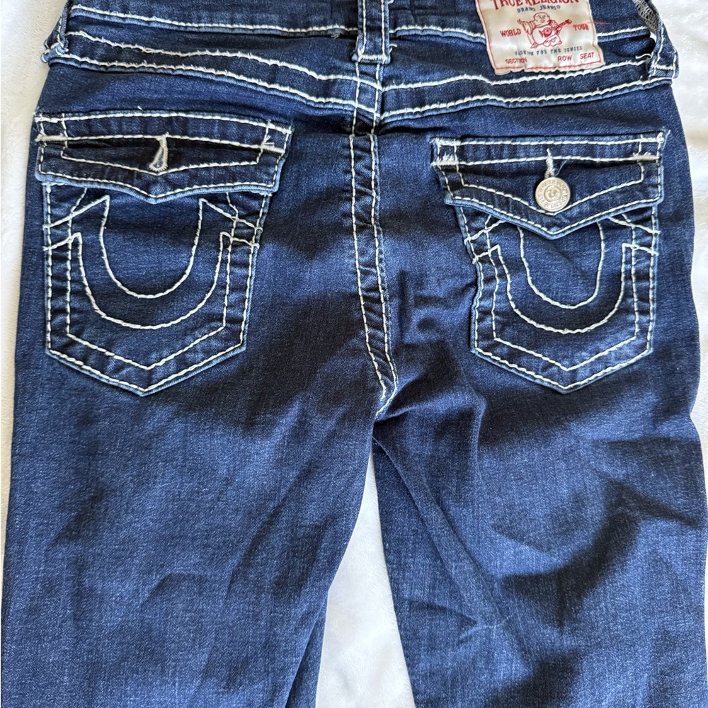 True religion Women's Dark Blue Boot Cut Jeans